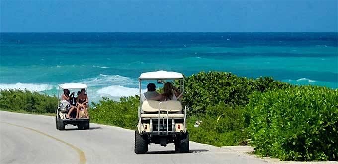 Sydney & Thomas' Island Golf Cart Scavenger Hunt