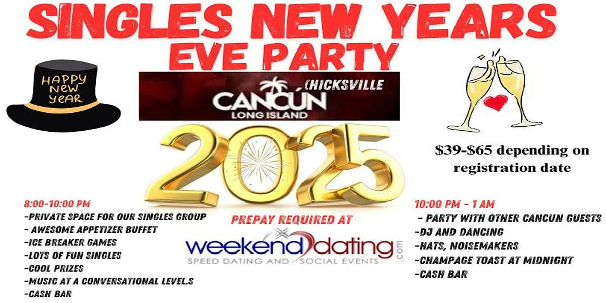 Long Island Singles New years Eve