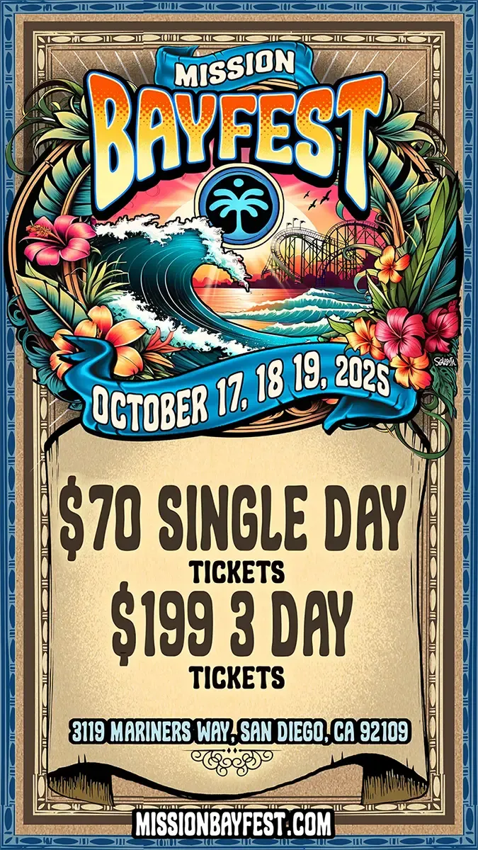 Mission Bayfest - 3 Day Pass at Mariners Point Park