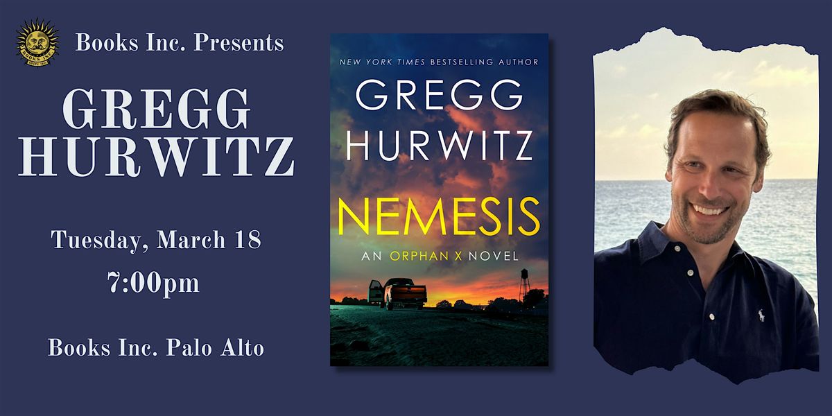 GREGG HURWITZ at Books Inc. Palo Alto