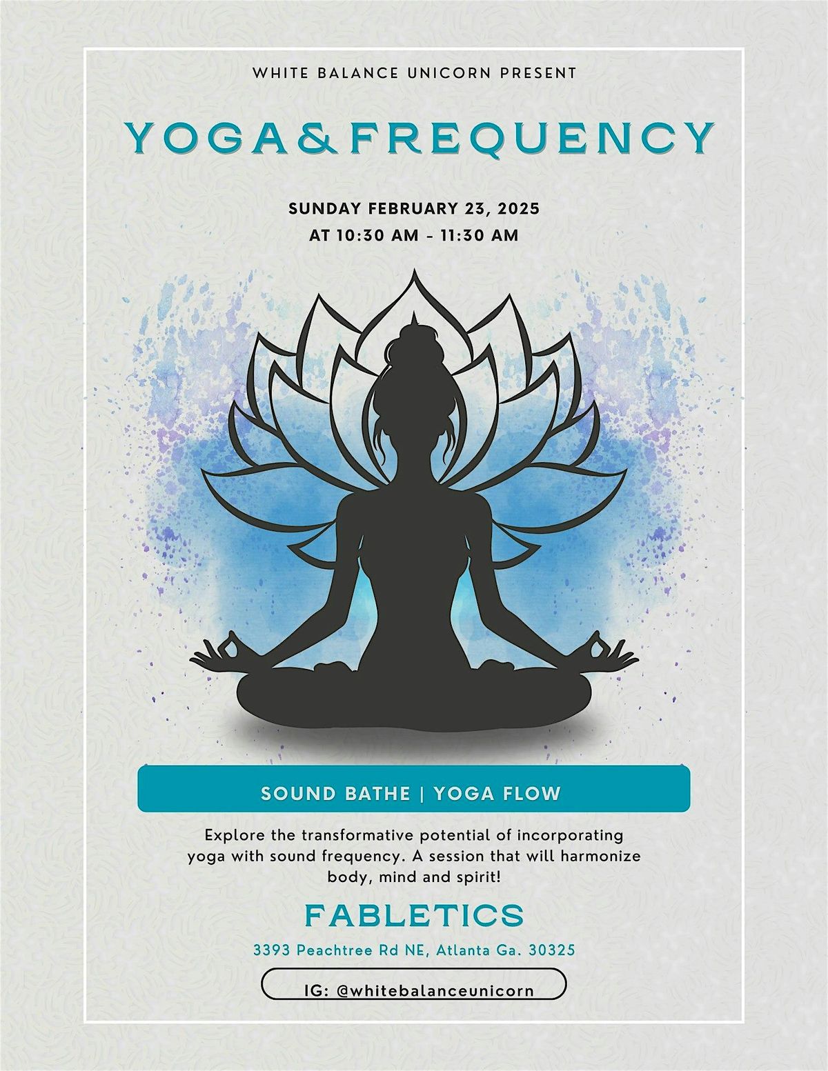 Yoga & Frequency  Sound Bathe| Yoga Flow