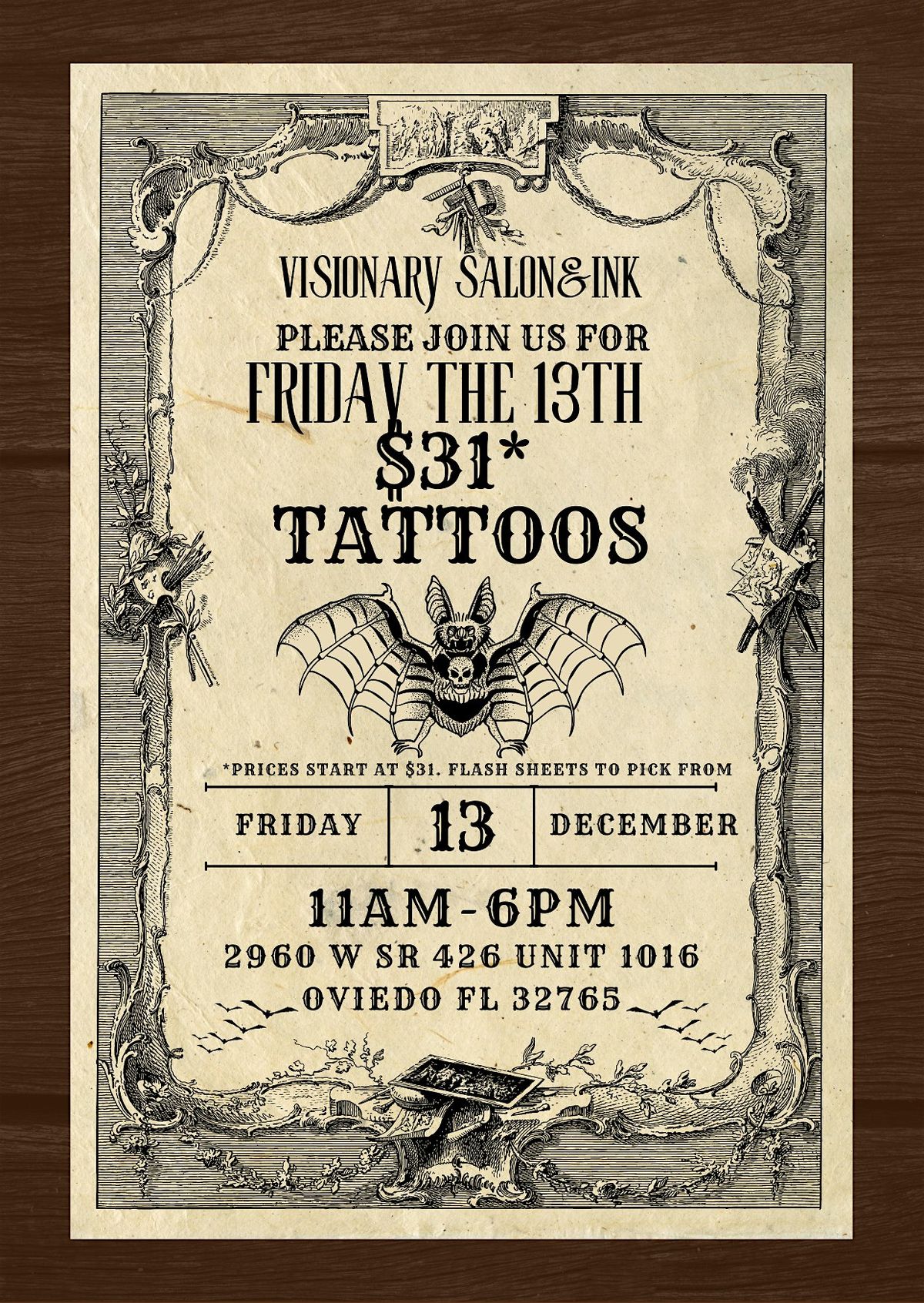 Friday the 13th Tattoos & Piercings