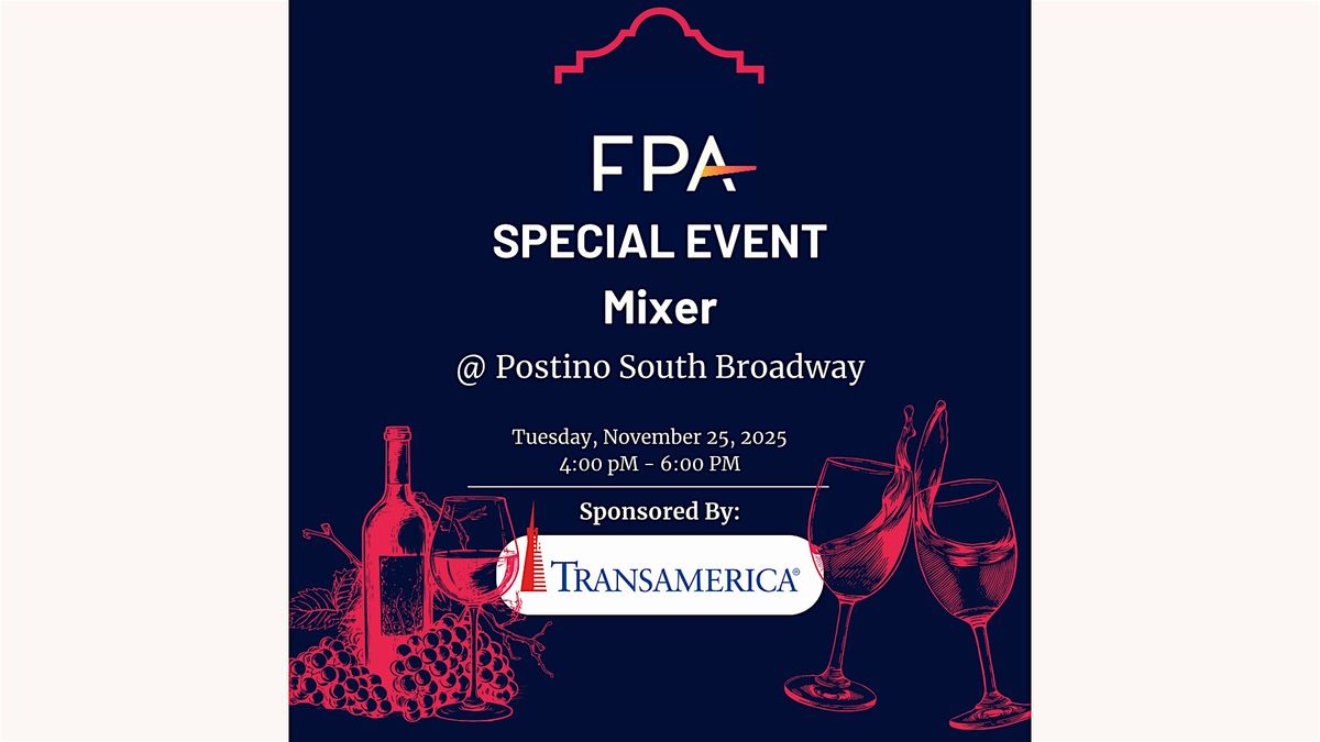 FPA SATX Happy Hour with Transamerica at Postino South Broadway