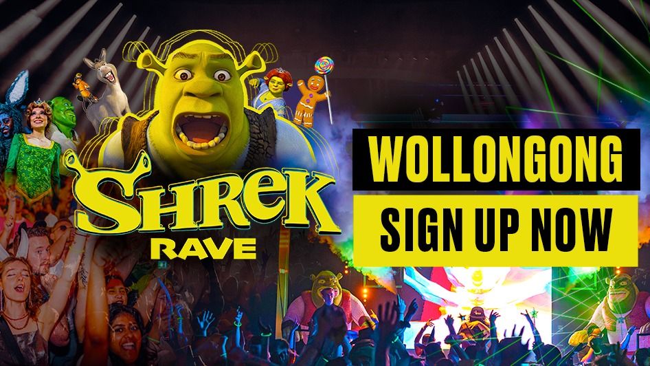 Shrek Rave Is Coming To Wollongong!