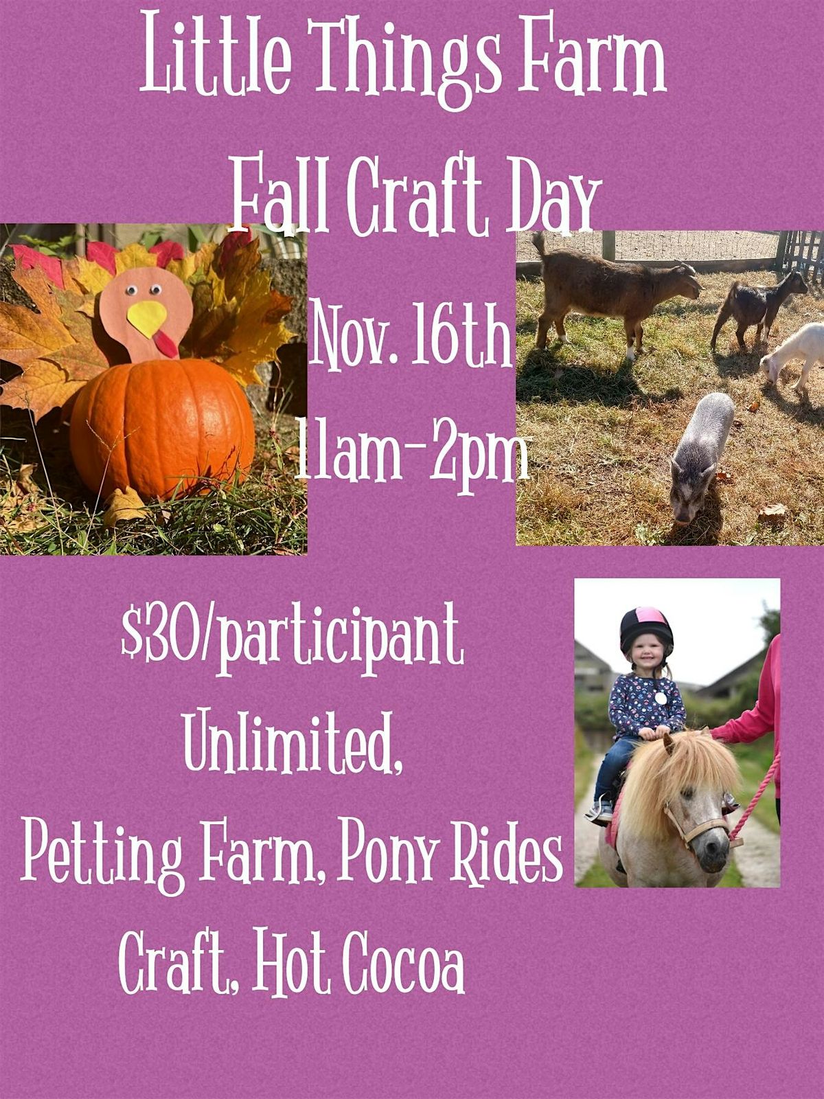 Little Things Farm Fall Craft Day