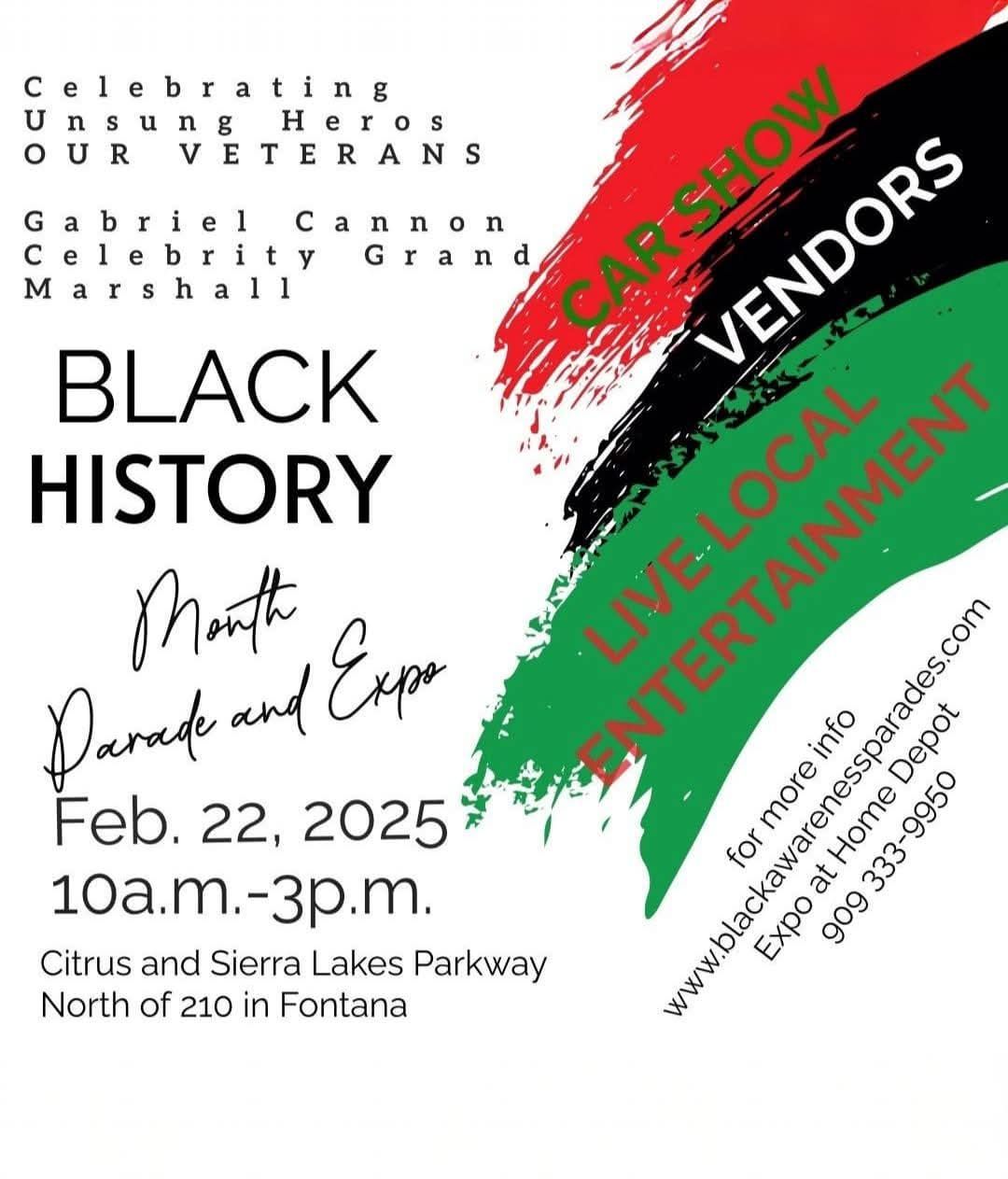 Black History Month Parade & Expo (Fontana,CA)