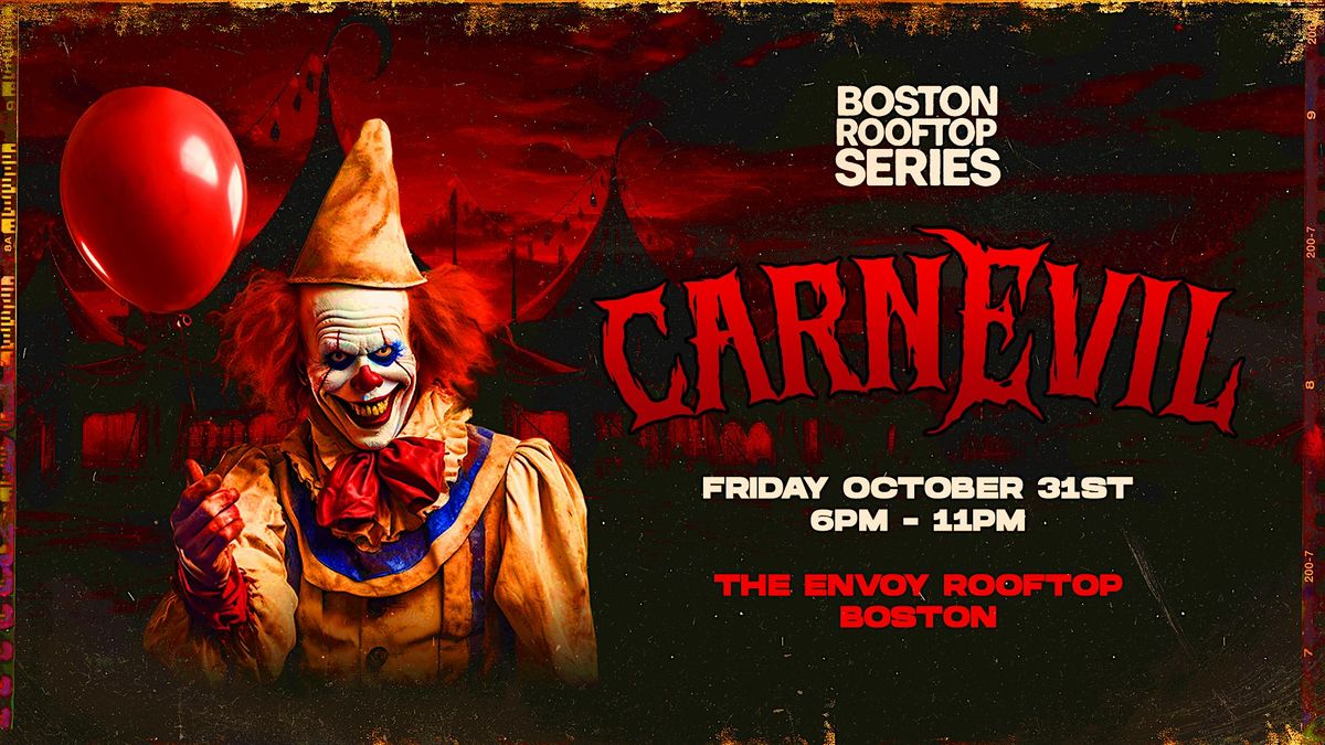 Boston Rooftop Series at The Envoy Rooftop - Halloween Night Edition