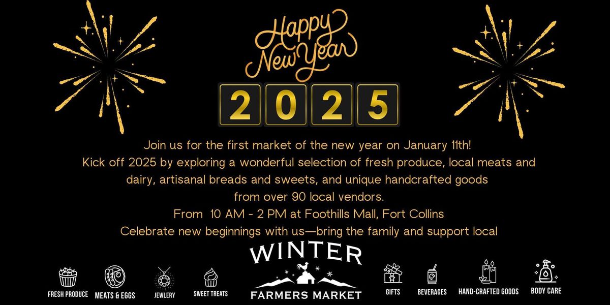 January 11th Market: First Market of the New Year