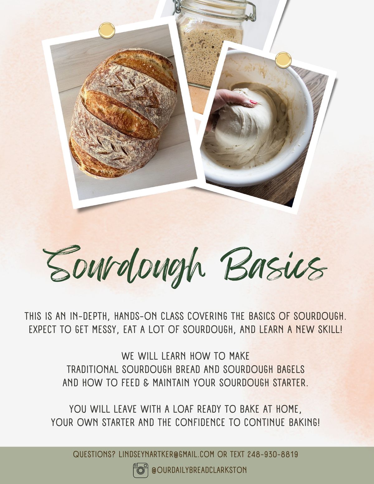 Sourdough Basics Class