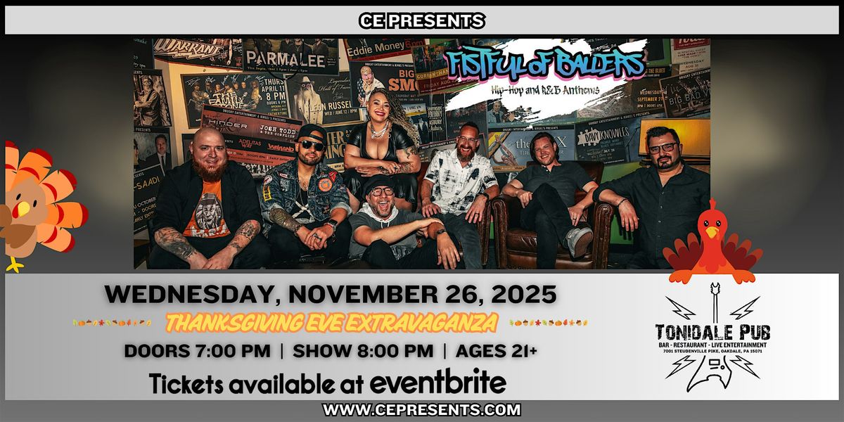 Fistful of Ballers' Thanksgiving Eve Extravaganza