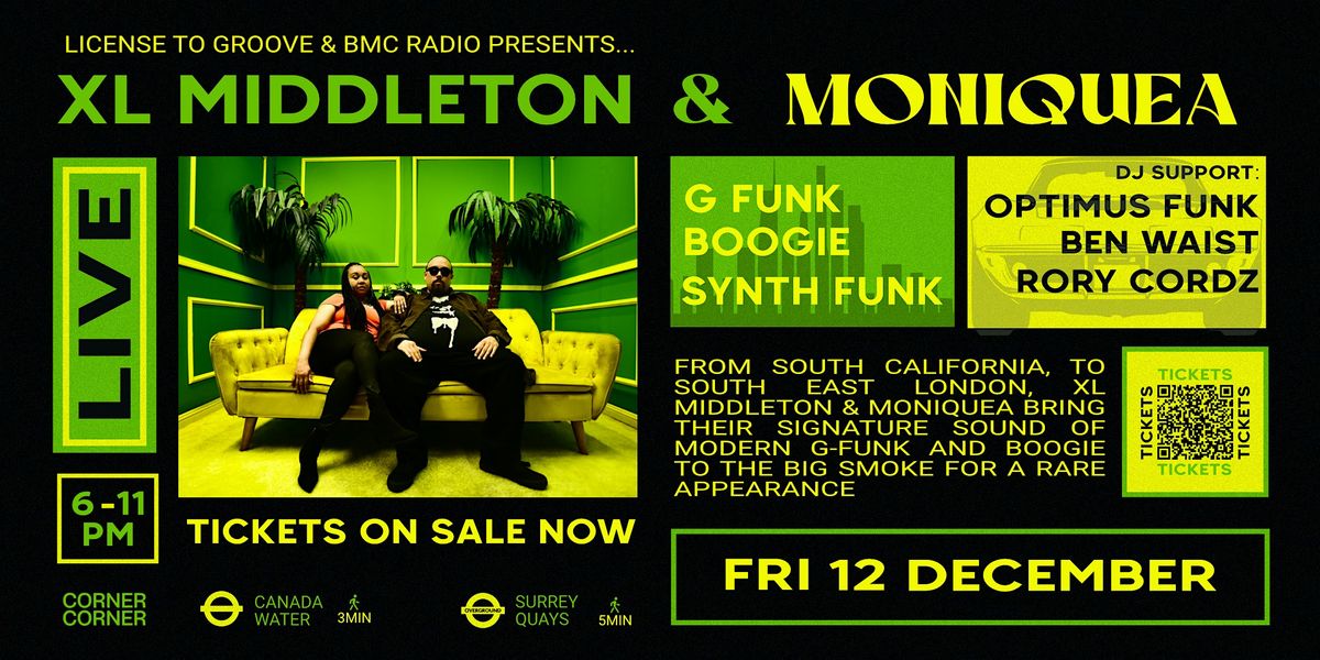 XL Middleton & Moniquea (Mo Funk Records) - LIVE