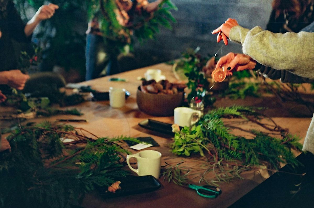 Traditional Wreath Making Workshop at The Garden