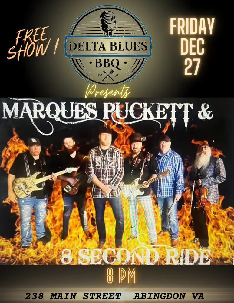 Marques Puckett & 8 Second Ride at Delta Blues Abingdon