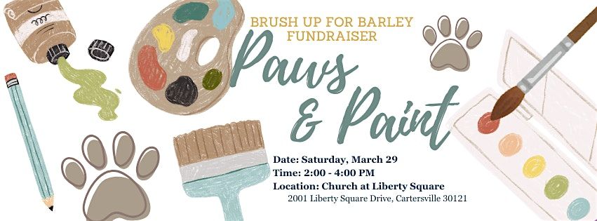 Paws & Paint: Brush Up for Barley