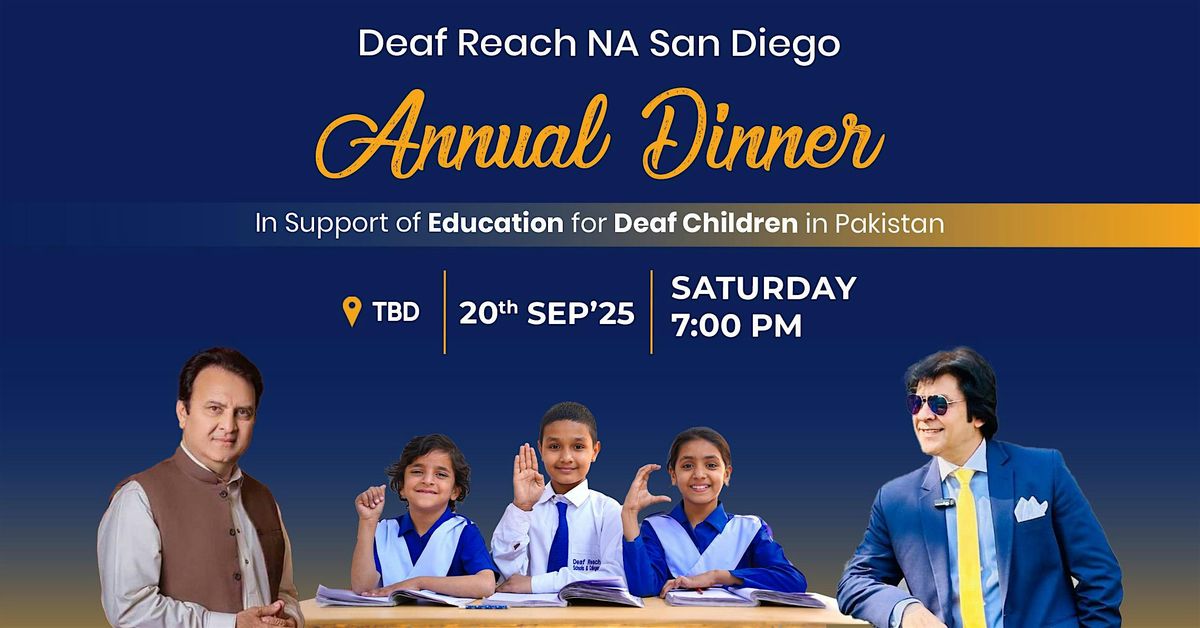 Deaf Reach NA San Diego Annual Dinner