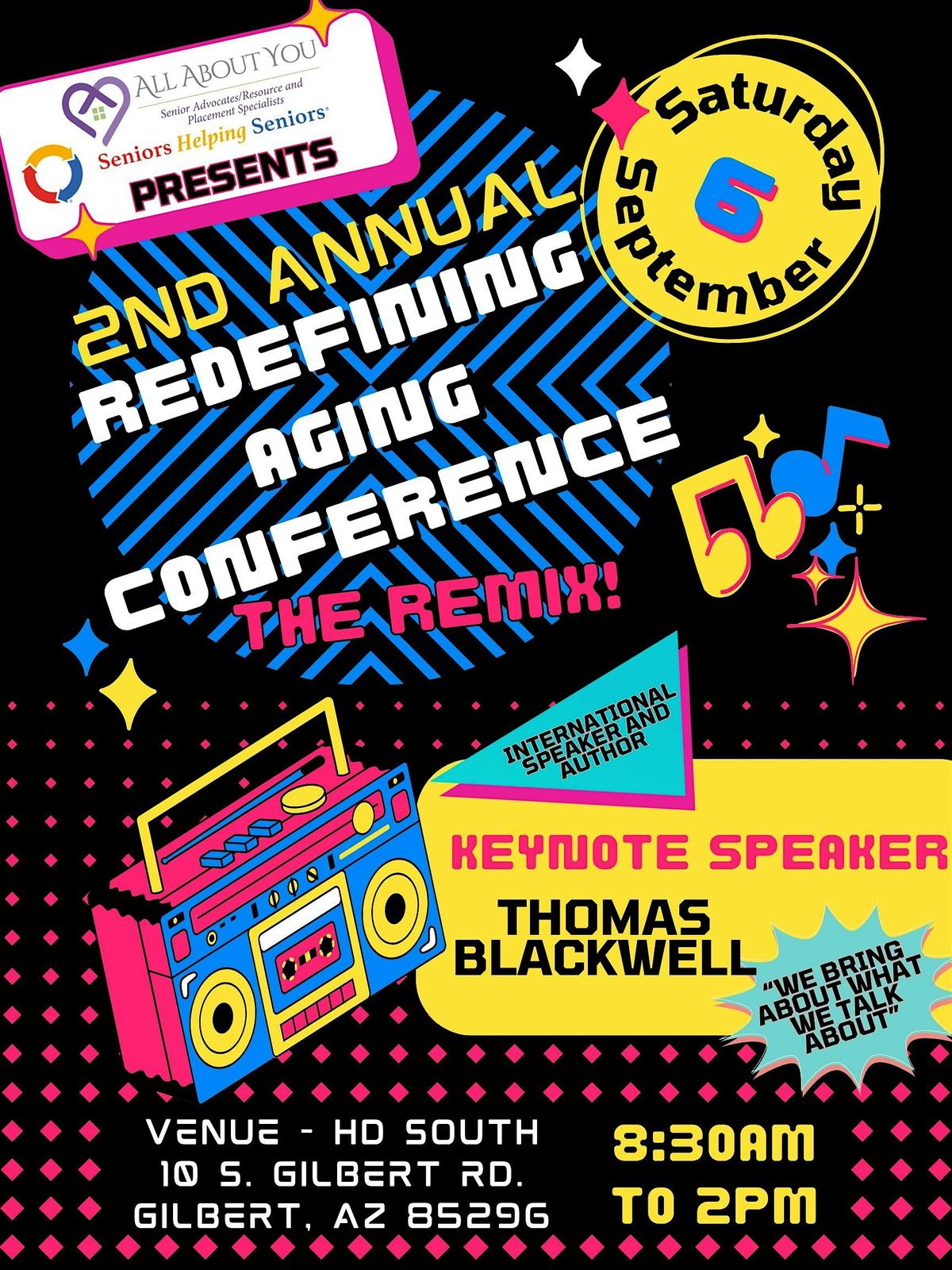 Redefining Aging 2025:  The Remix!