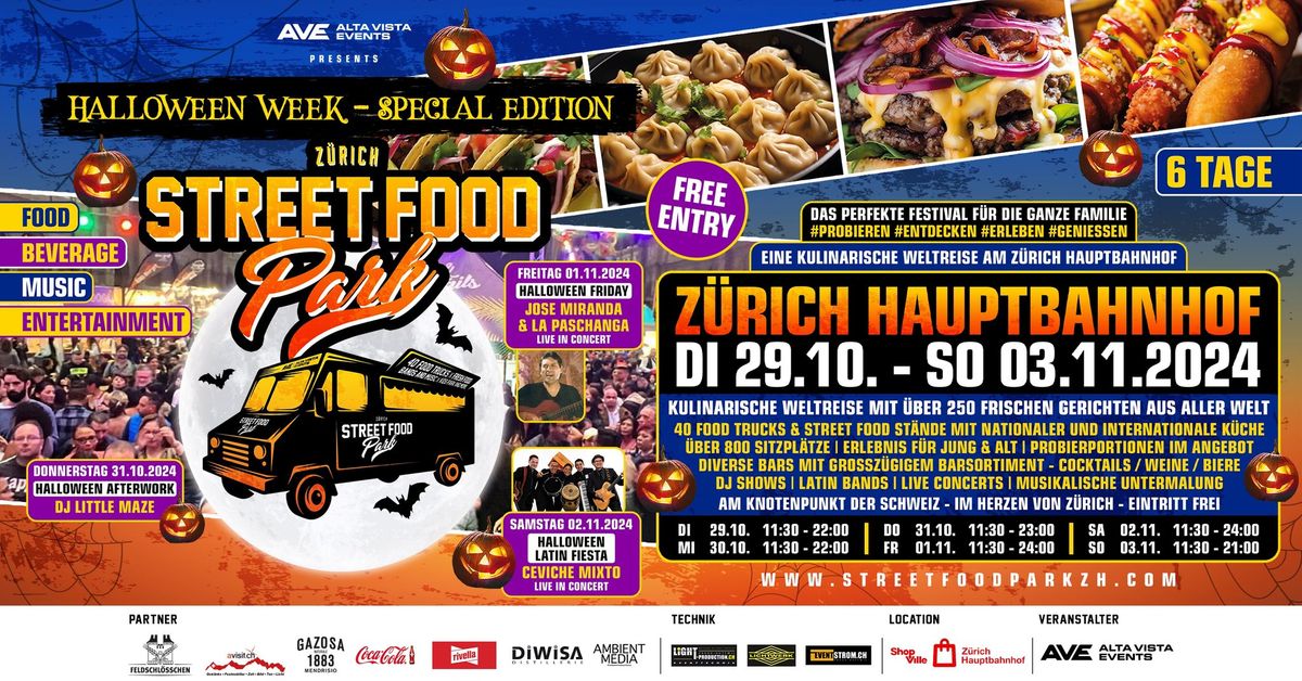 12.Z\u00dcRICH STREET FOOD PARK \ud83d\ude0b\ud83c\udf7d \u2764\ufe0f \ud83c\udf89 SPECIAL HALLOWEEN EDITION 2024