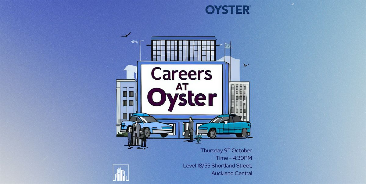 Careers at Oyster 2025 - AUPSS x Oyster Property Group