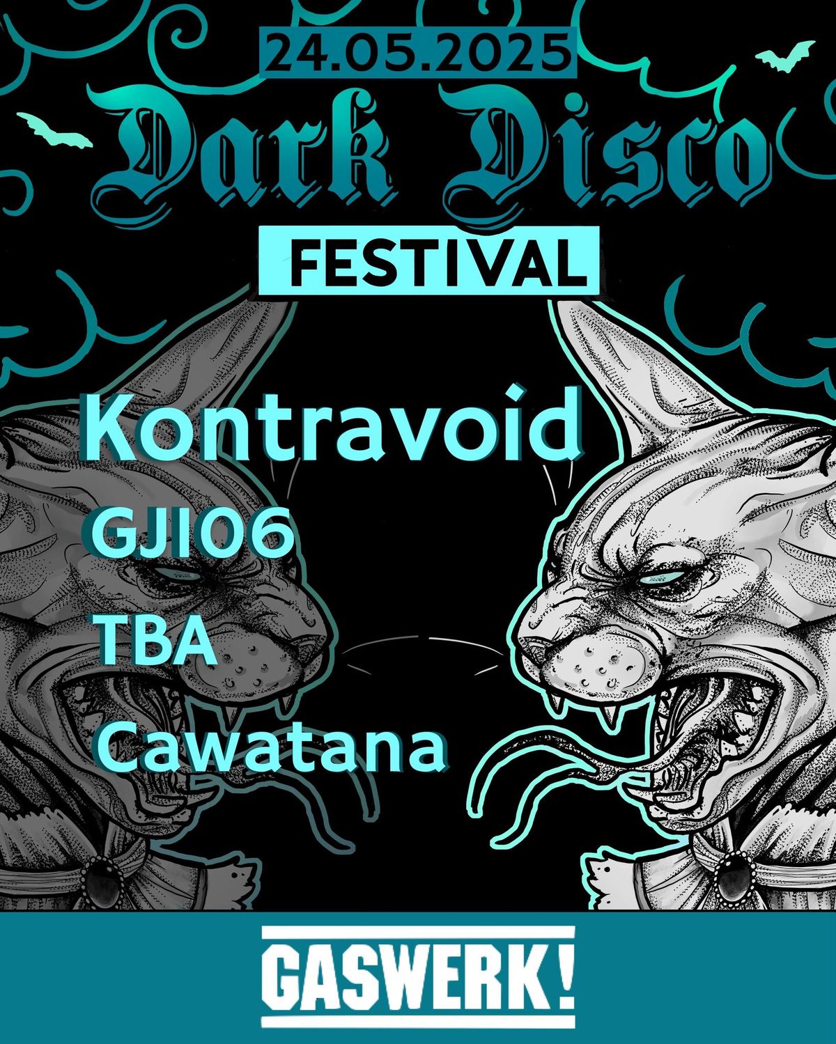 Dark Disco Festival Vol.V: Kontravoid + GJ106 + Future Faces + Cawatana