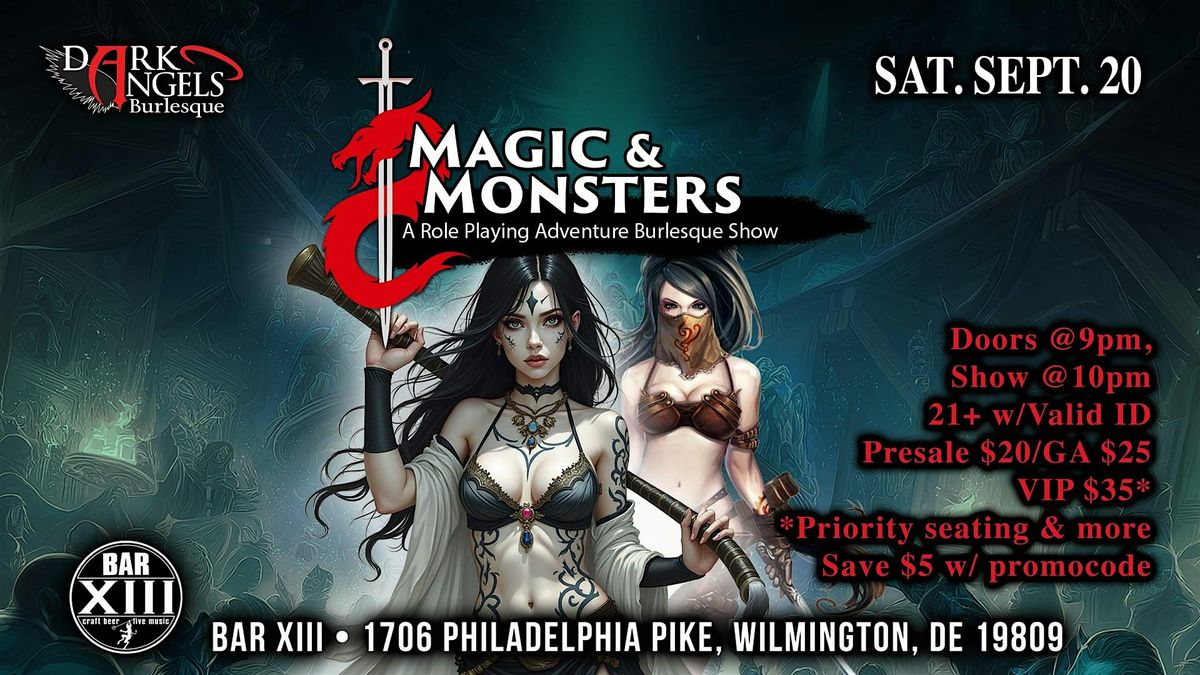 Dark Angels Present: Magic & Monsters