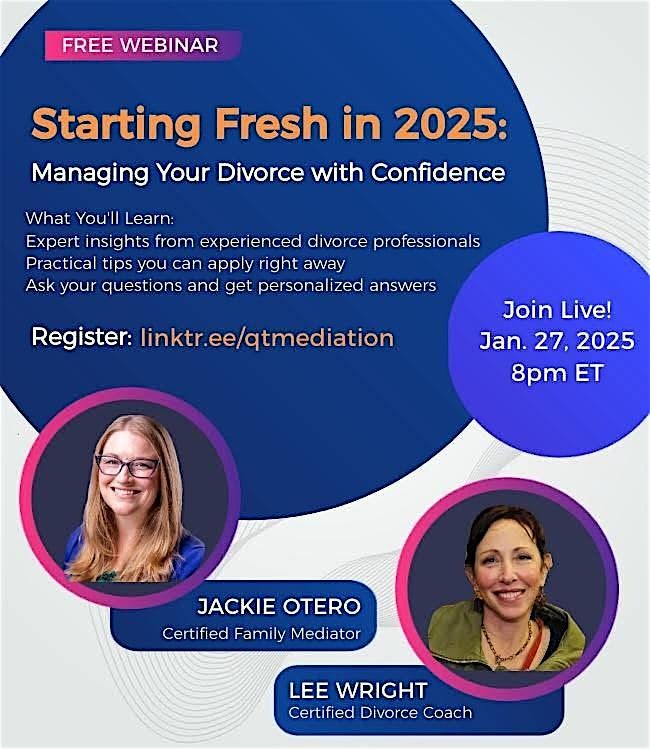 Starting Fresh in 2025: Managing Your Divorce with Confidence