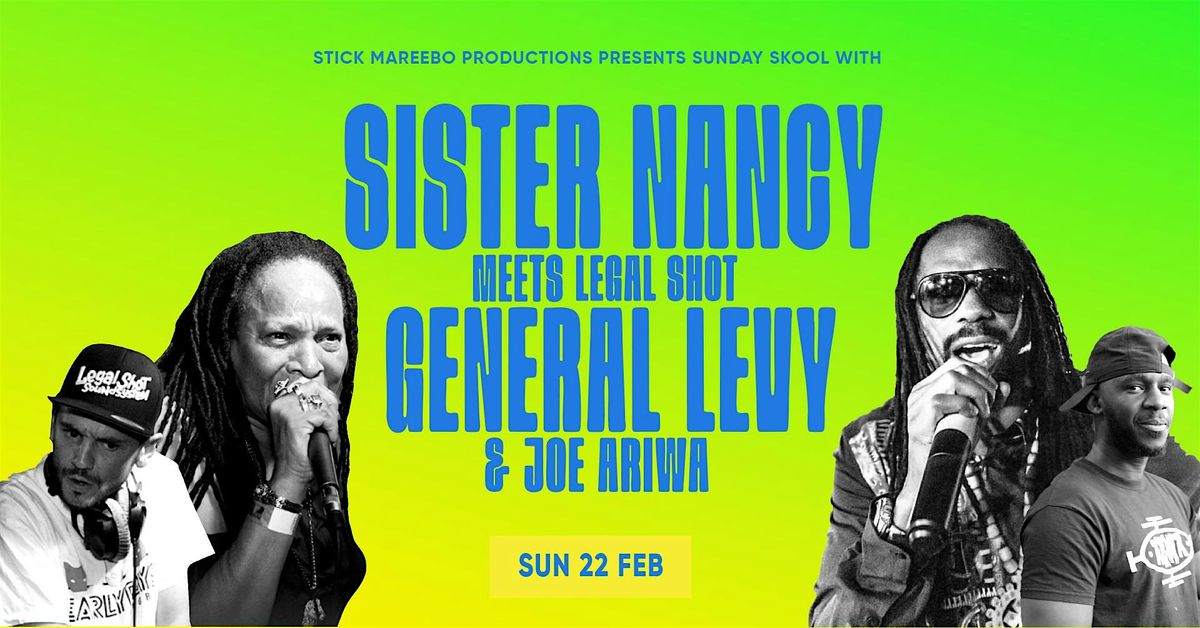 Sister Nancy & General Levy  - Junglist and Reggae Massive