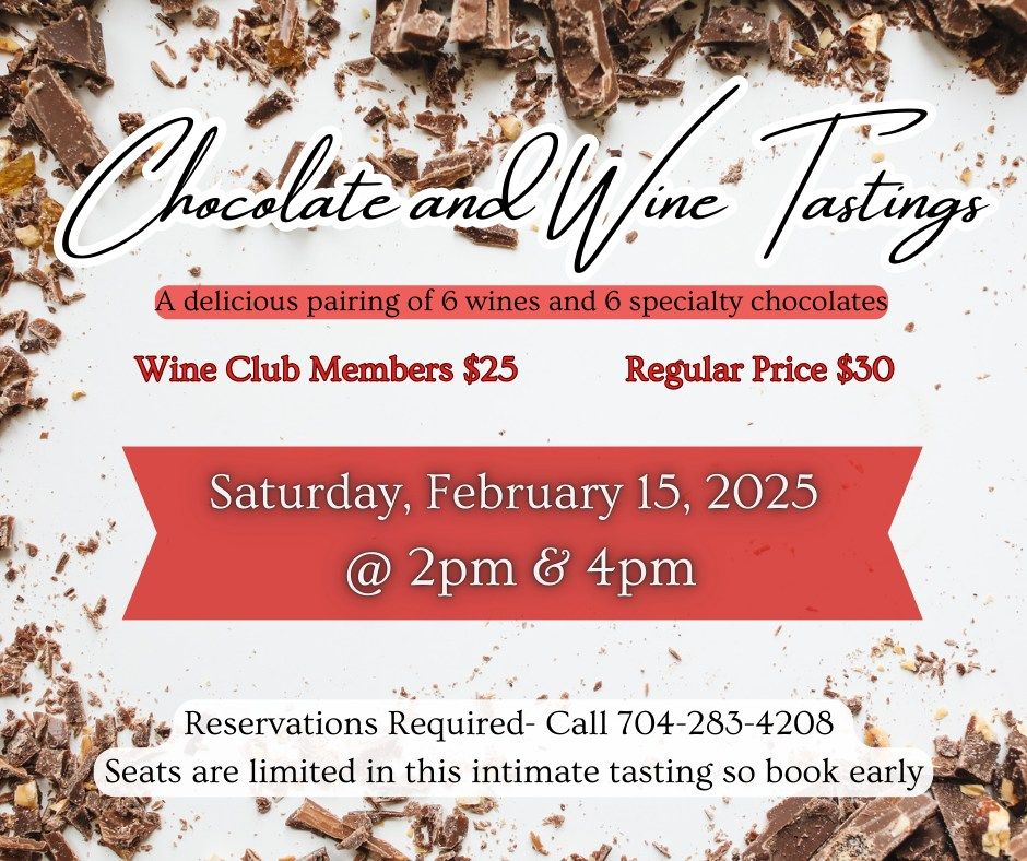 Chocolate & Wine Tasting