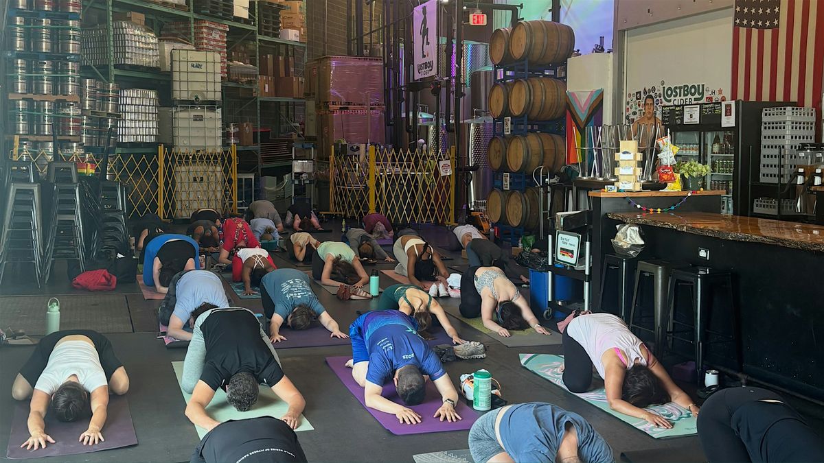 Labor Day Yoga at Lost Boy Cider