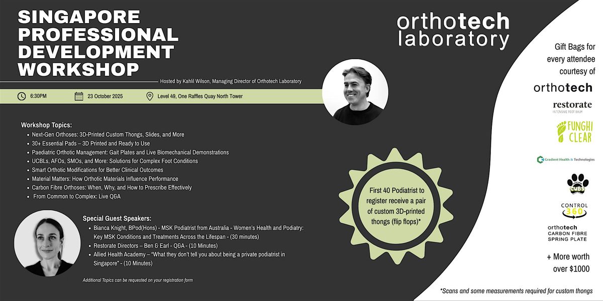 Orthotech Singapore Professional Development Workshop 2025
