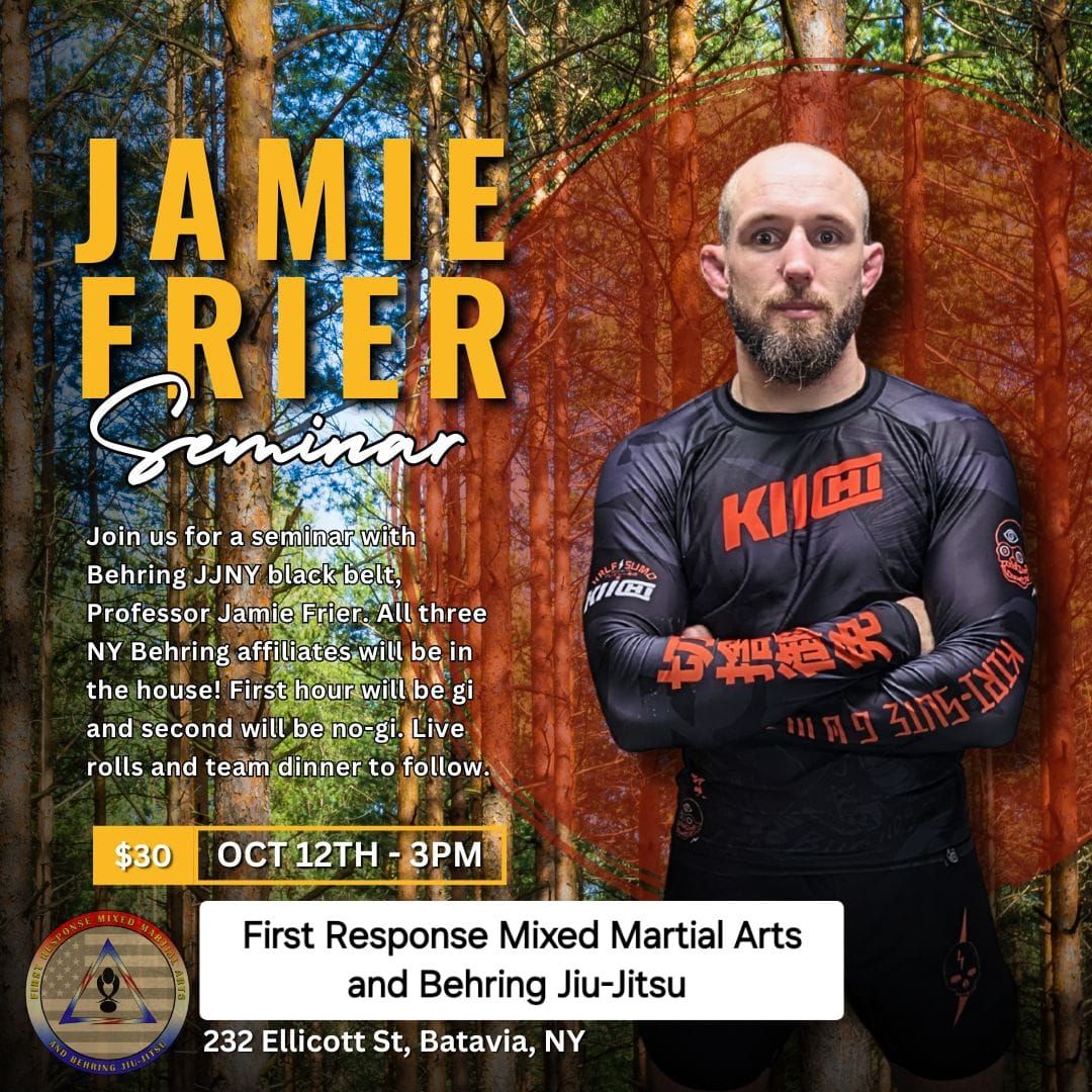 Professor Jamie Frier Seminar