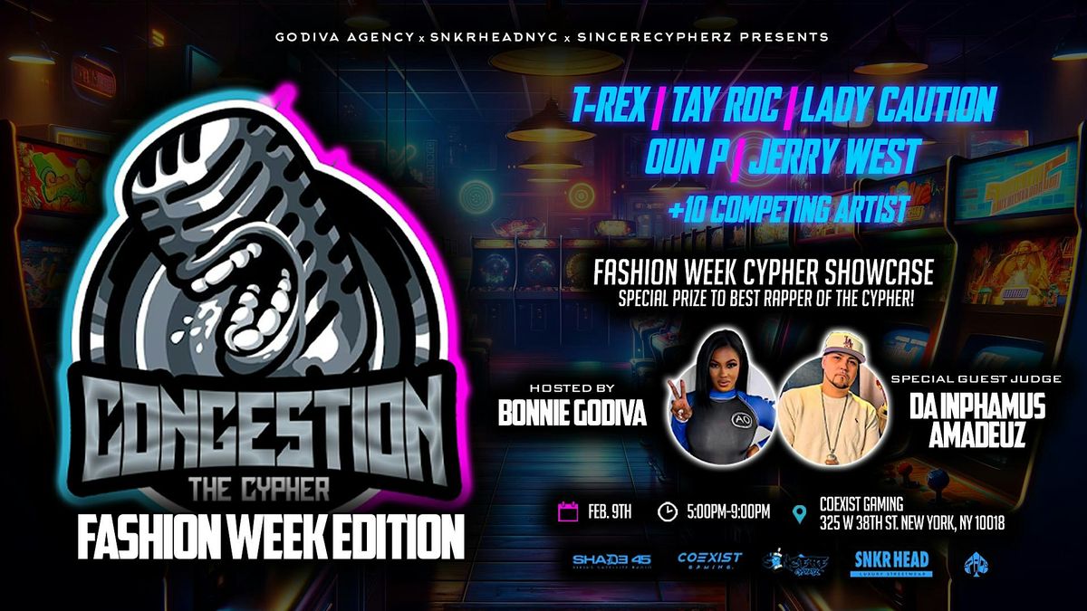 Fashion Week Cypher & Super Bowl Party