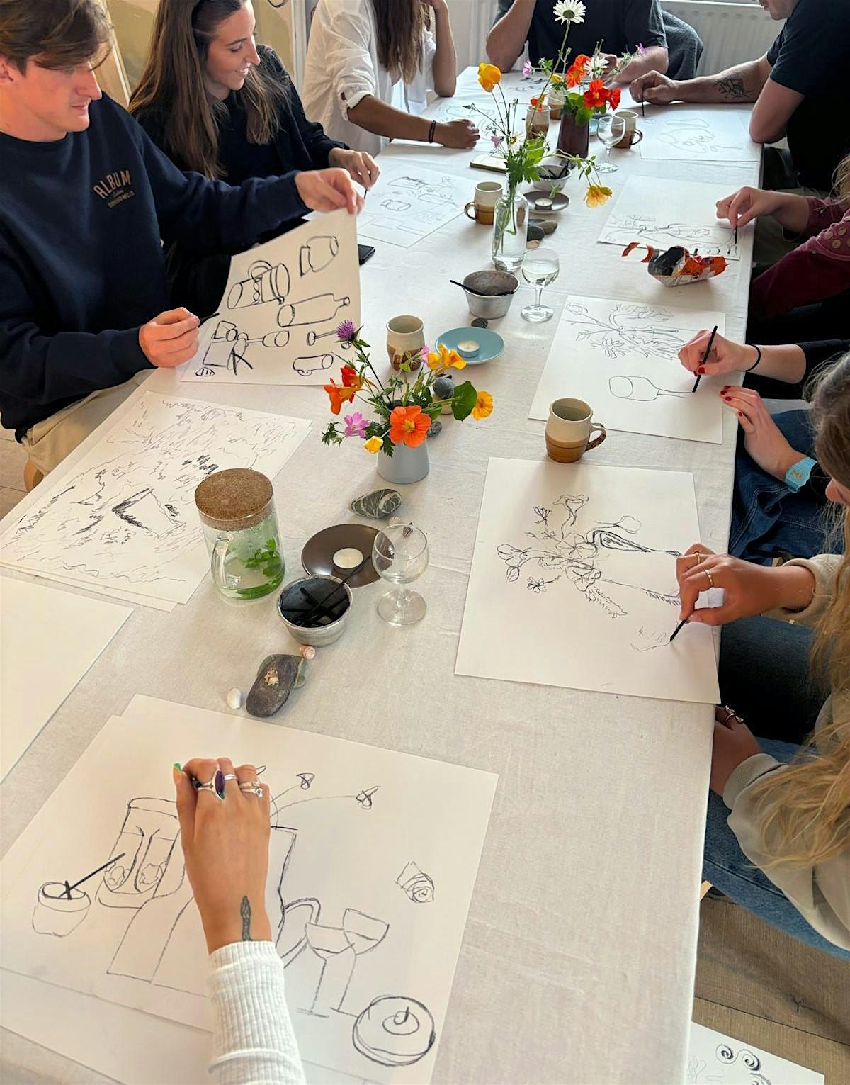 ALMA WINTER ARTS WEEKEND: Creative Drawing with Delphine Gwilliam