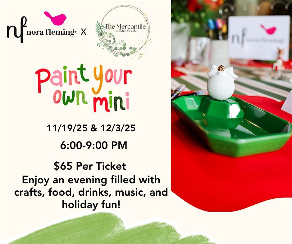 A-Nora-ble Paint Your Own Mini Part