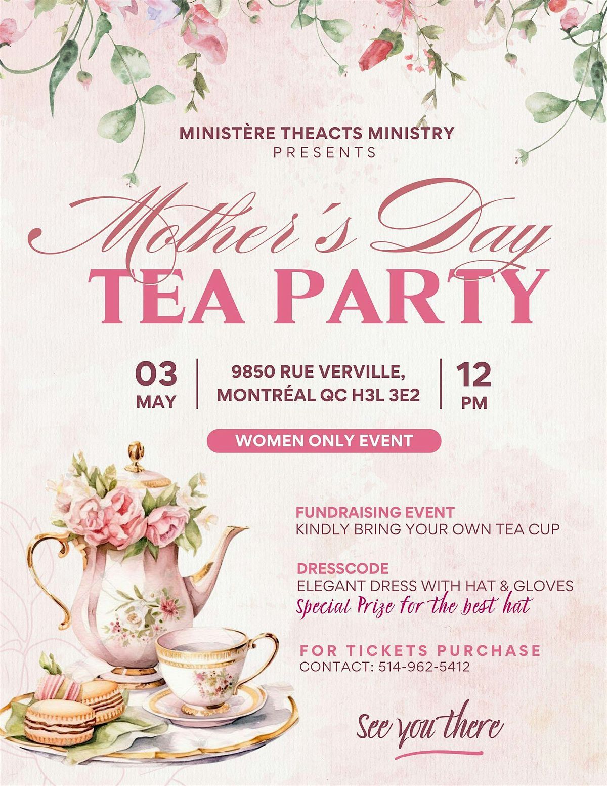 MOTHER'S DAY TEA PARTY