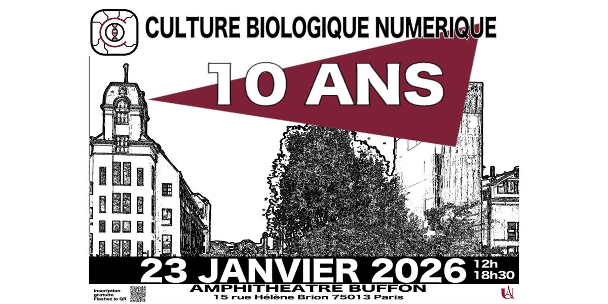 Culture Biologique Num\u00e9rique : Les 10 ans
