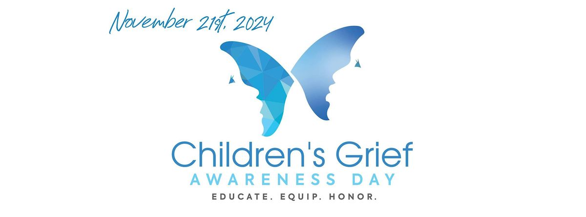 Paint the Town Blue for Children's Grief Awareness Day