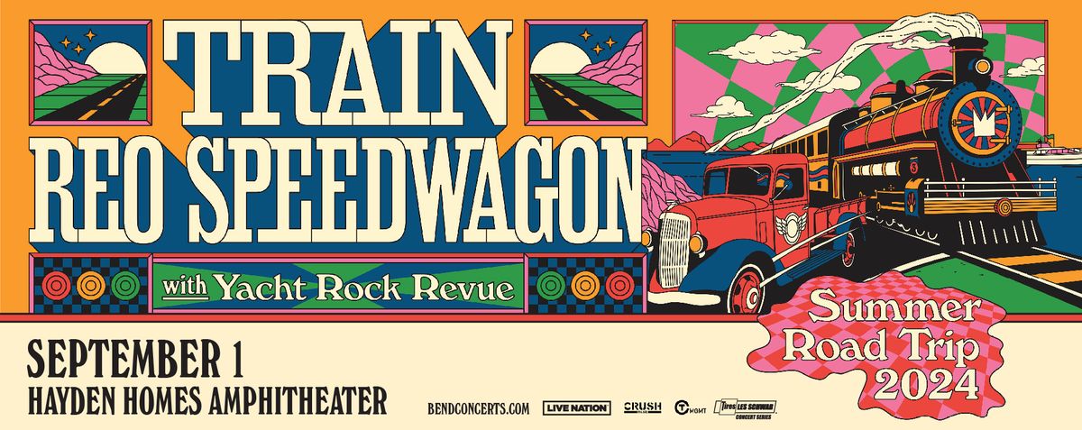 Train and REO Speedwagon with Yacht Rock Revue