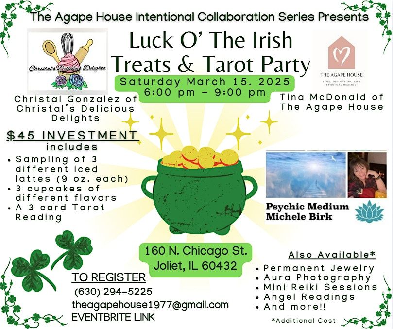 Luck O' The Irish Treats & Tarot Party