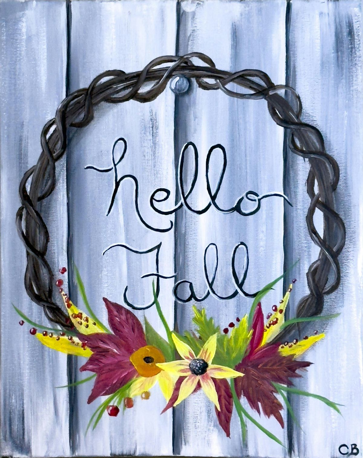 Toledo Paint & Sip Party \u2013 Hello Fall