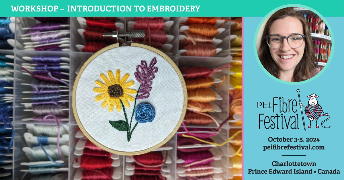 Introduction to Embroidery with Rebecca MacDonald