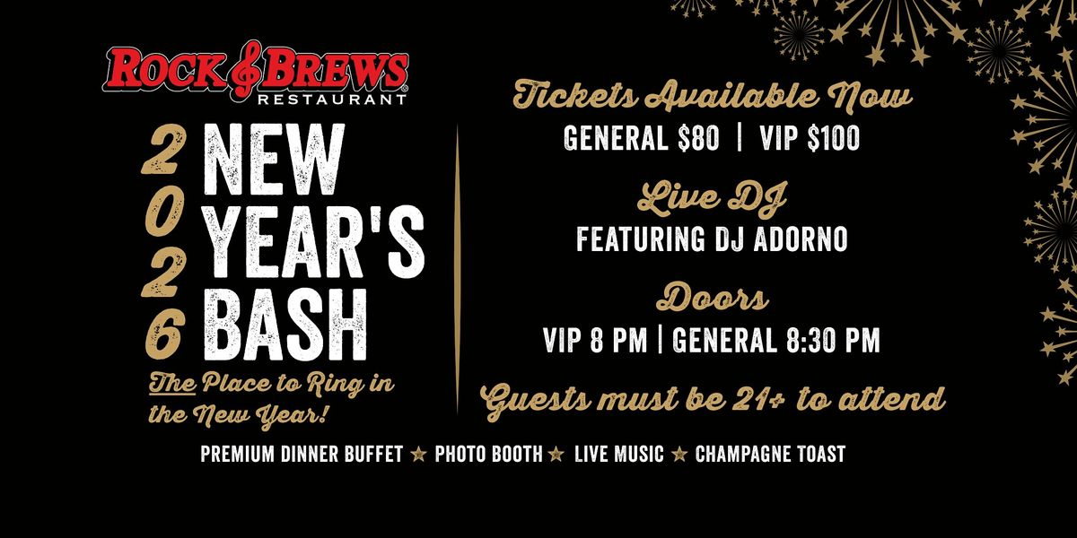 Rock  & Brews Orlando New Year's Bash
