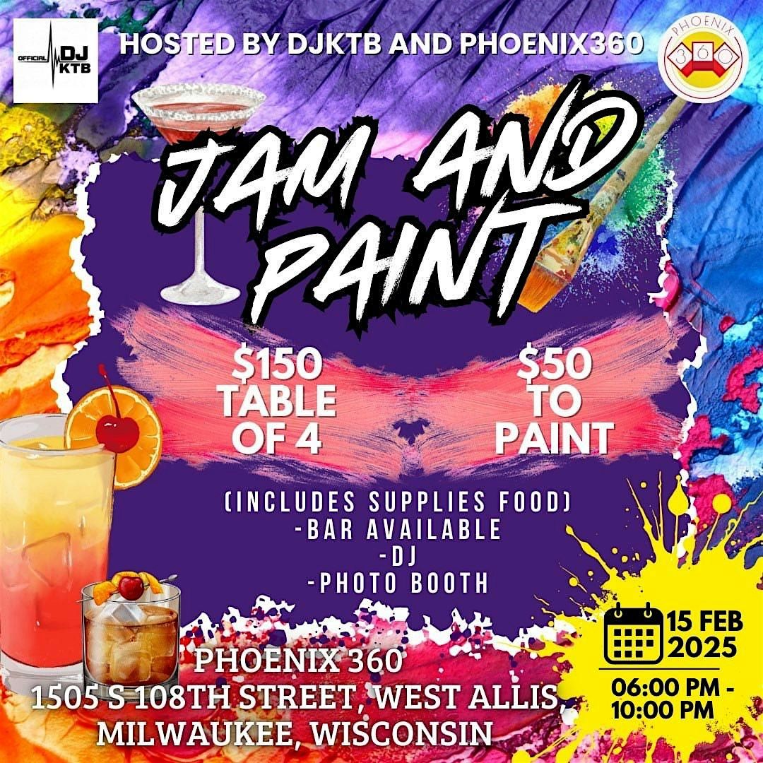 Jam & Paint Event (Valentines Edition)