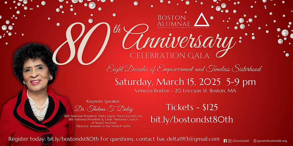 80th Anniversary Celebration Gala