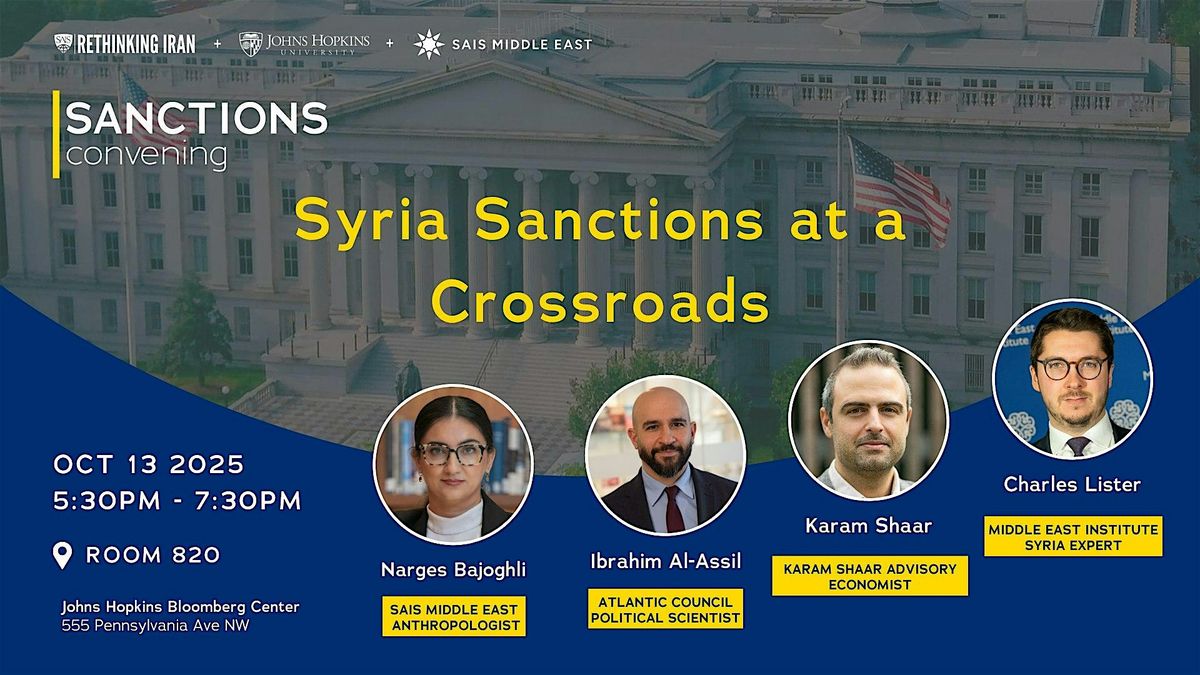 Syria Sanctions at a Crossroads
