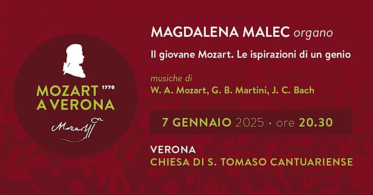 Mozart a Verona 2025 -  MAGDALENA MALEC organo