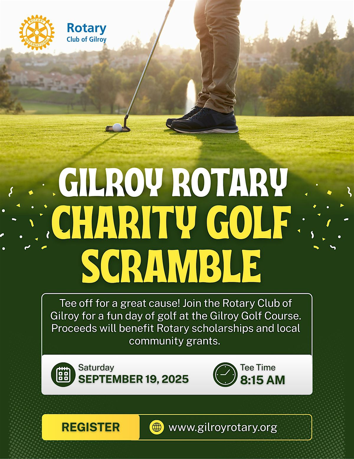 Gilroy Rotary 1st Annual Golf Tournament