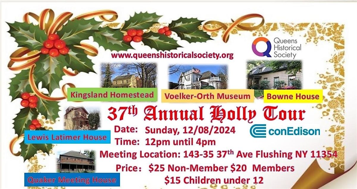 37th Annual Holly Tour .