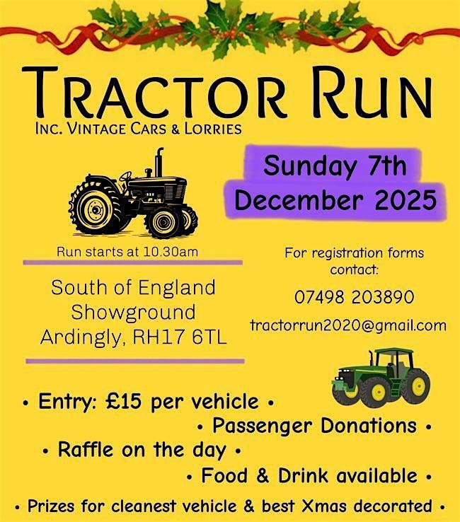 Charity Tractor Run
