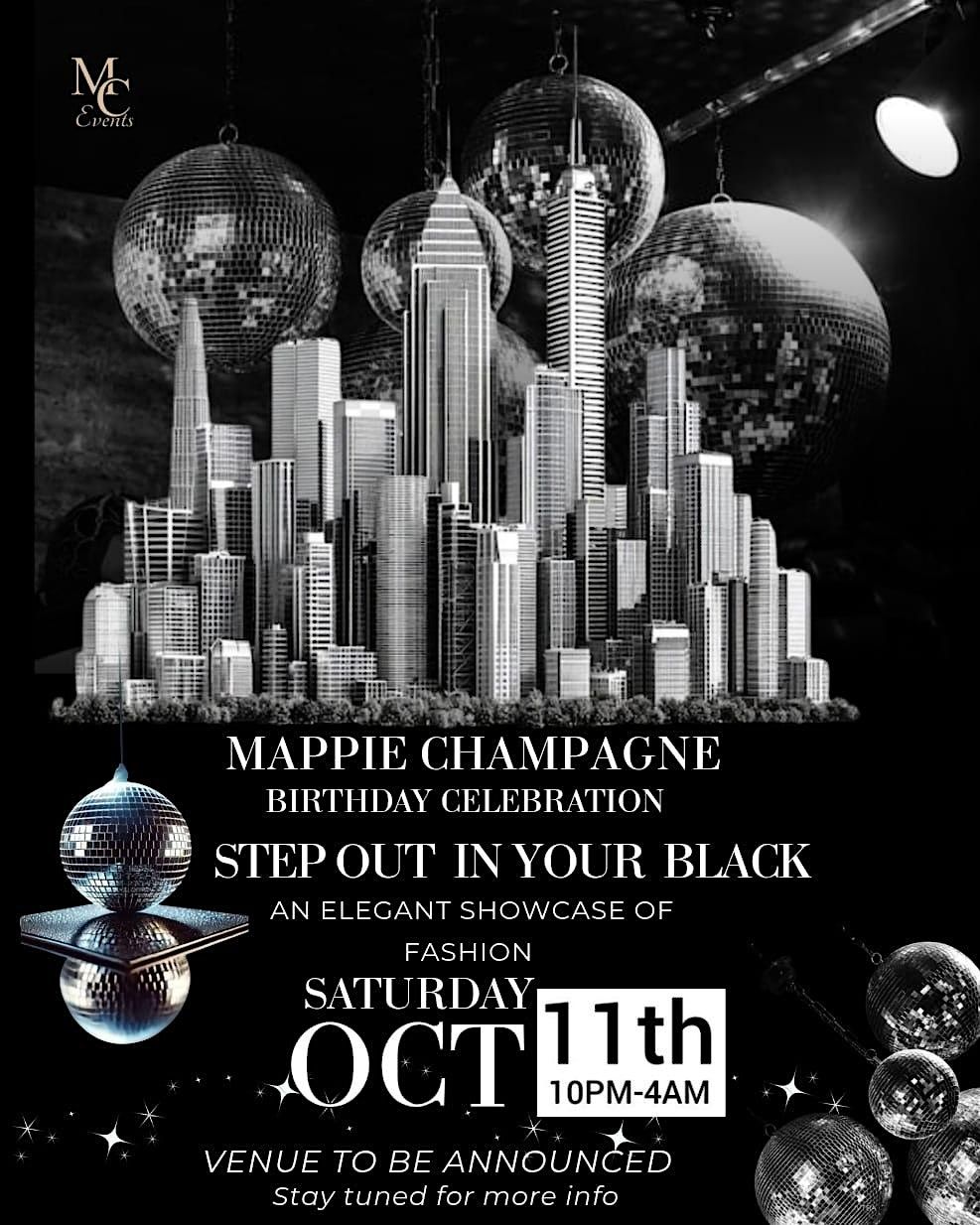 STEP OUT IN YOUR BLACK