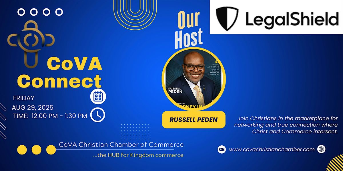 CoVA Connect hosted by Russell Peden, LegalShield